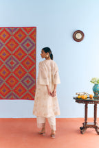 Shikargah Chanderi Kurta Set