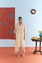 Baagh Chanderi Kurta Set