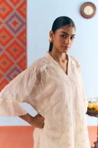 Baagh Chanderi Kurta Set