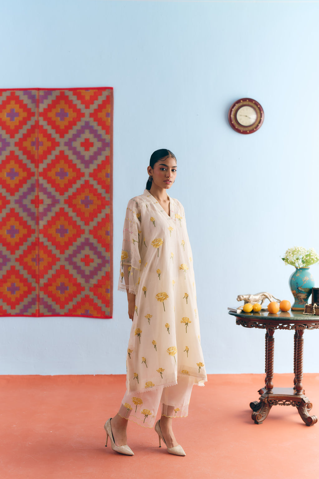 Phulwari Kurta Set