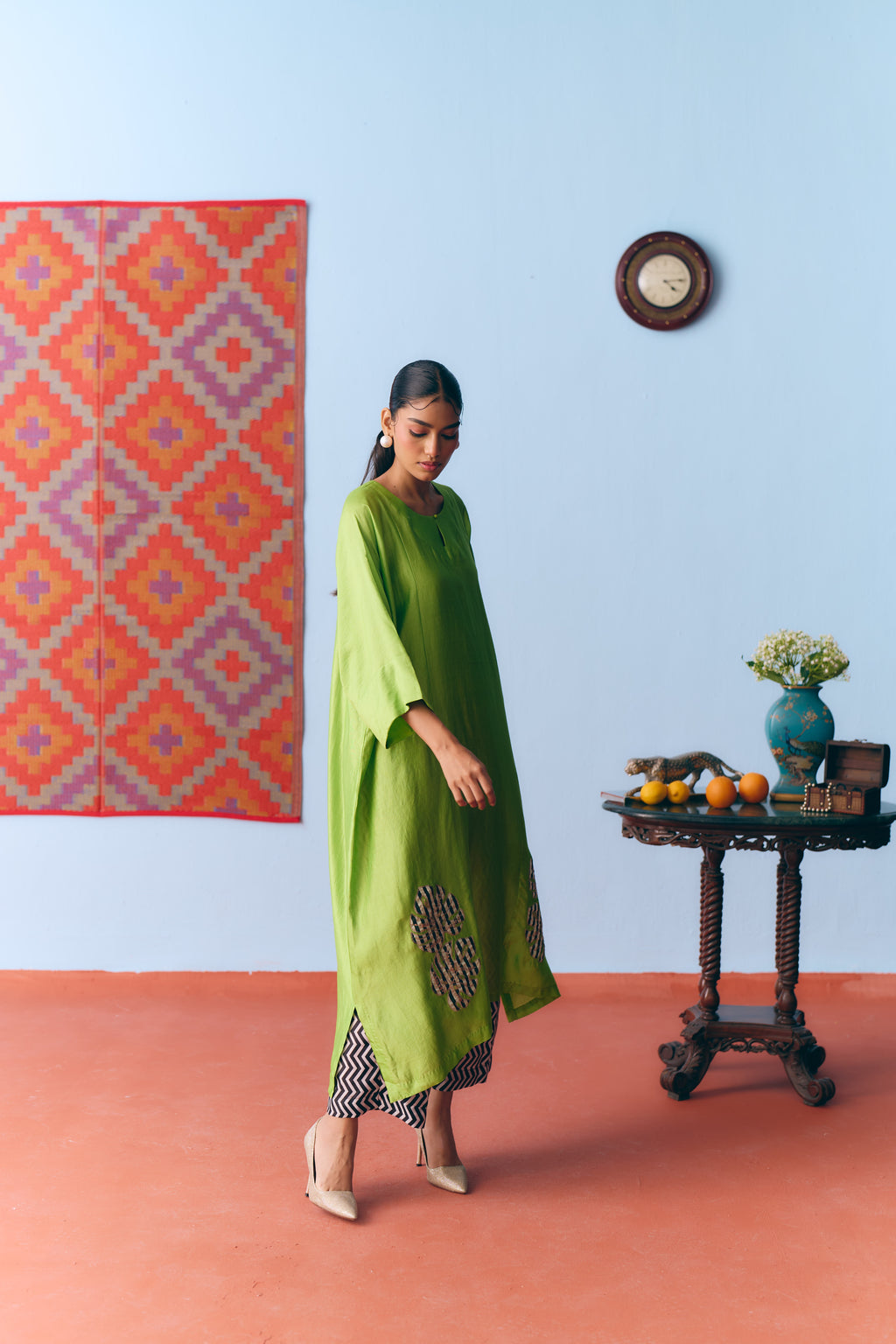 Tota Katab Kurta Set