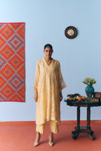 Dhoop Chanderi Kurta Set