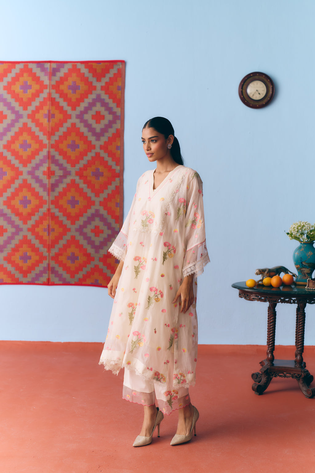 Guldasta Chanderi Kurta Set