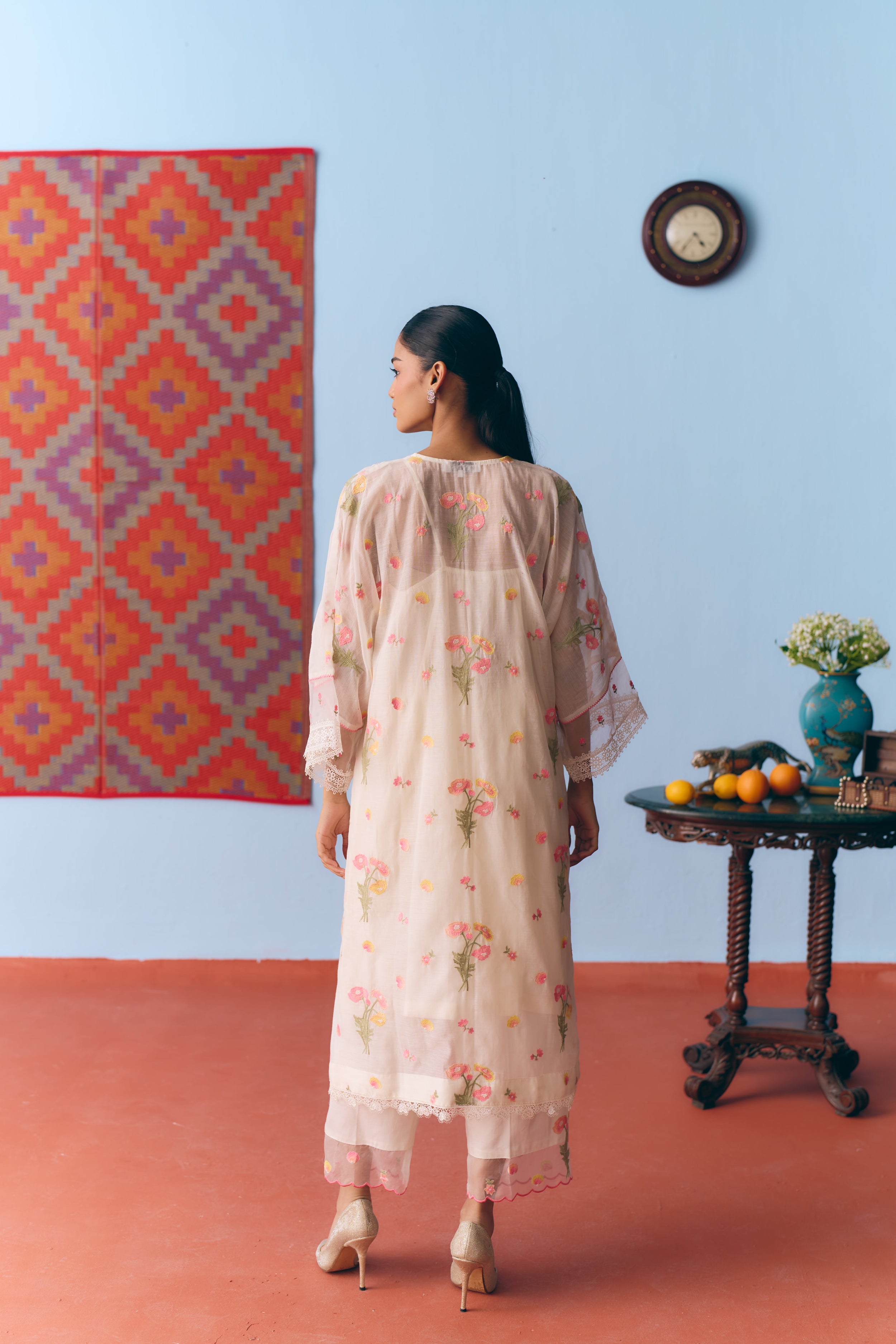 Guldasta Chanderi Kurta Set Main image
