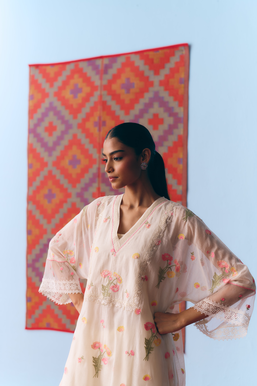 Guldasta Chanderi Kurta Set