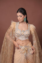 Gold Valeria Skirt Set