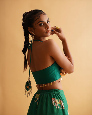 Pink Nazrana Co-ord Set