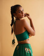 Green Nazrana Co-ord Set