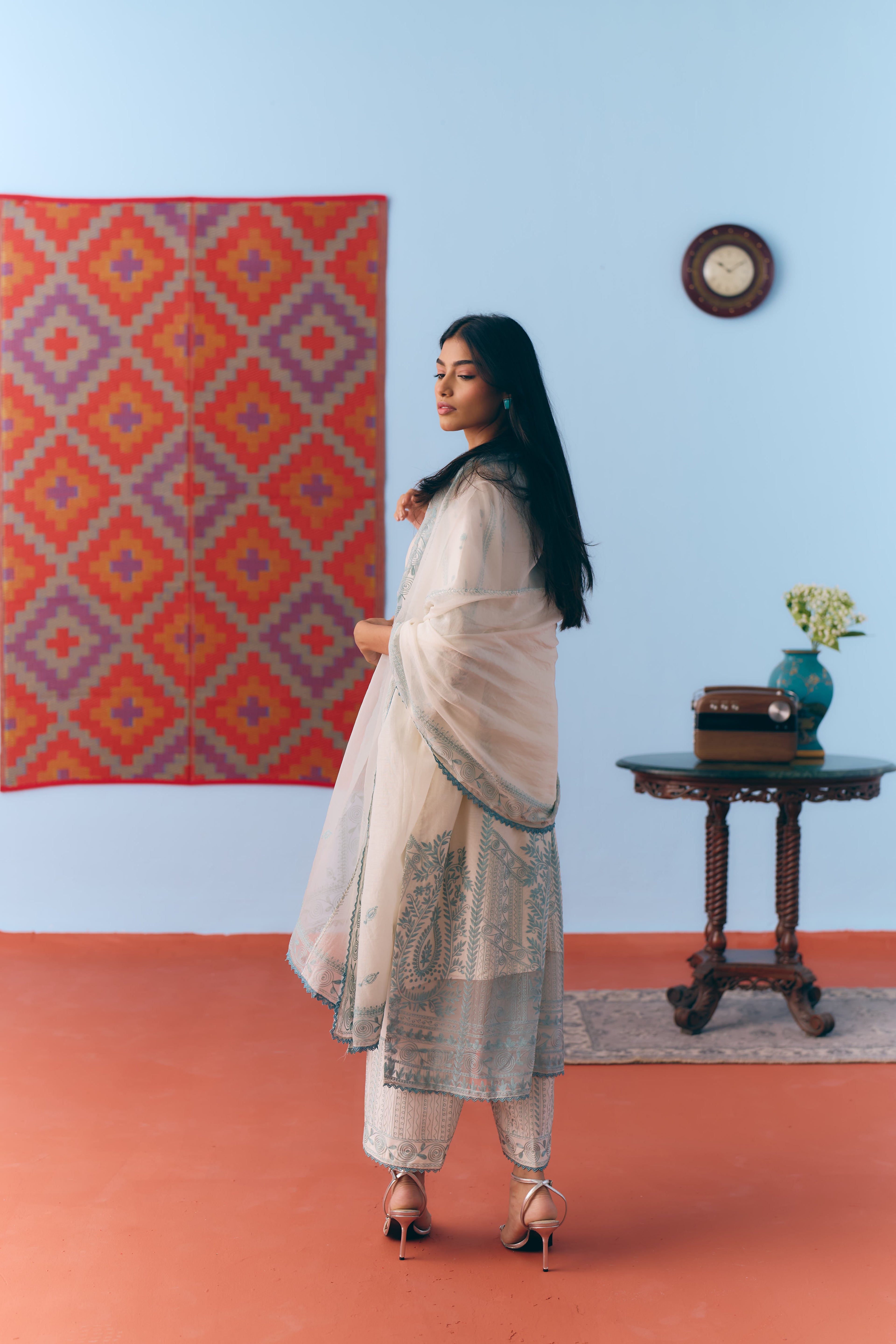 Neel Kashi Kurta Set