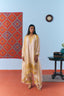 Usha Chanderi Kurta Set