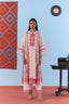 Laal Phulkari Kurta Set