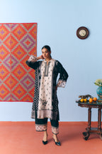 Tazaad Chanderi Kurta Set