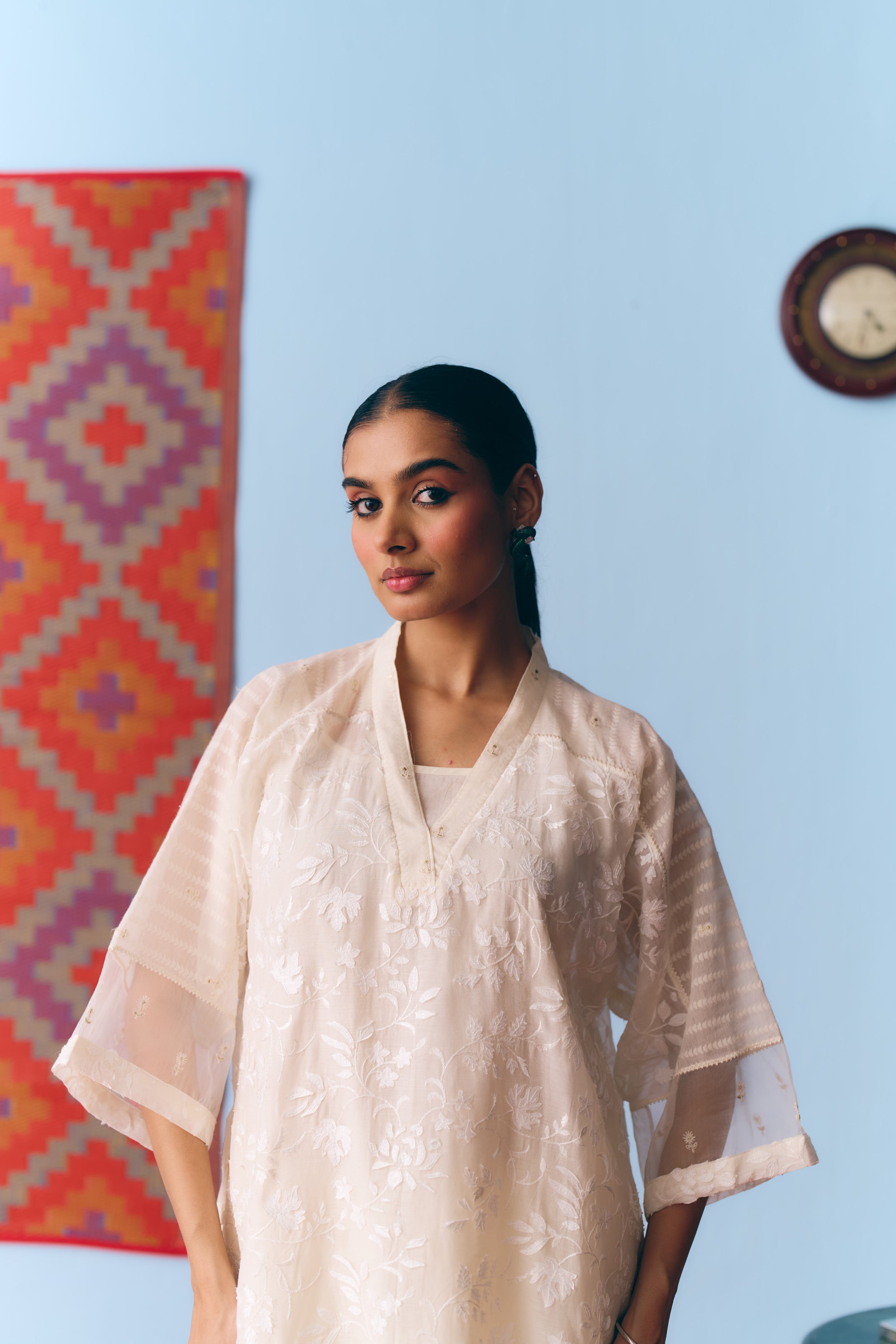 Barfaab Chanderi Kurta Set