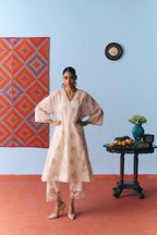 Bhor Chanderi Kurta Set