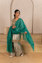 Teal Mist Kurta Set