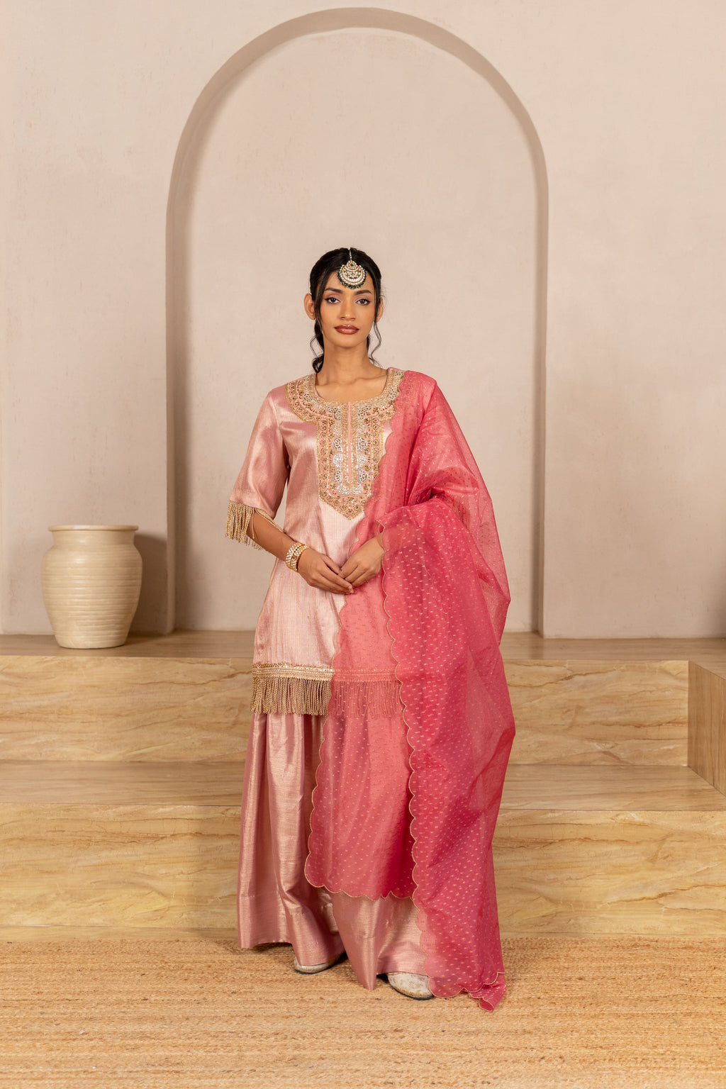 Pink Mist Kurta Set