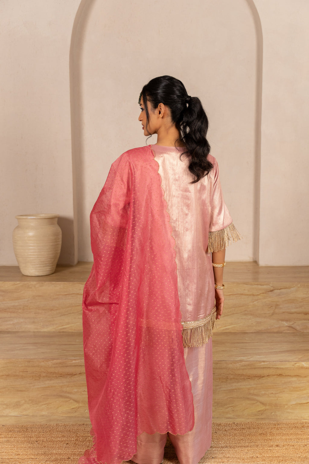 Pink Mist Kurta Set