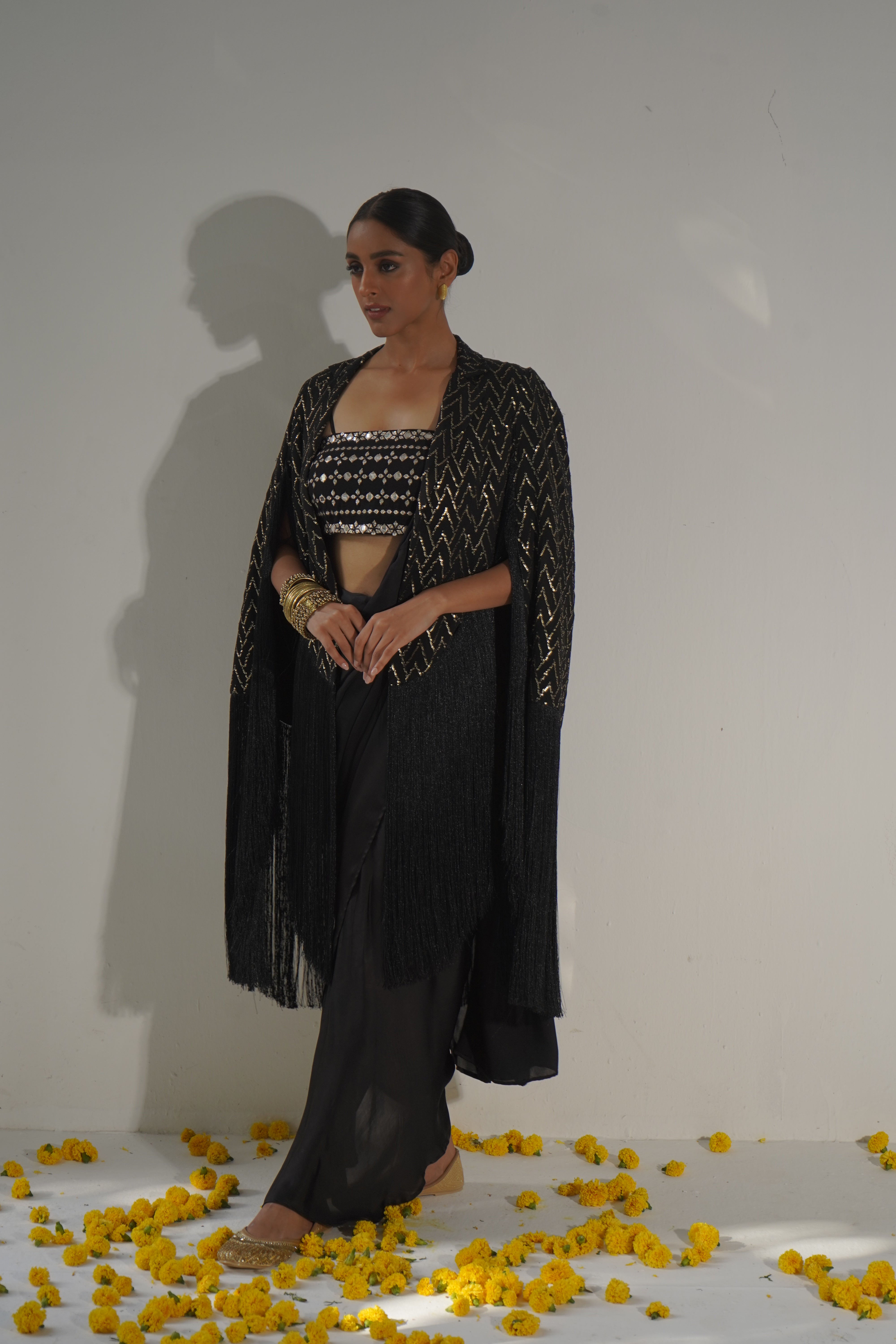 Avani Sequence Tassel Blazer Secondary image