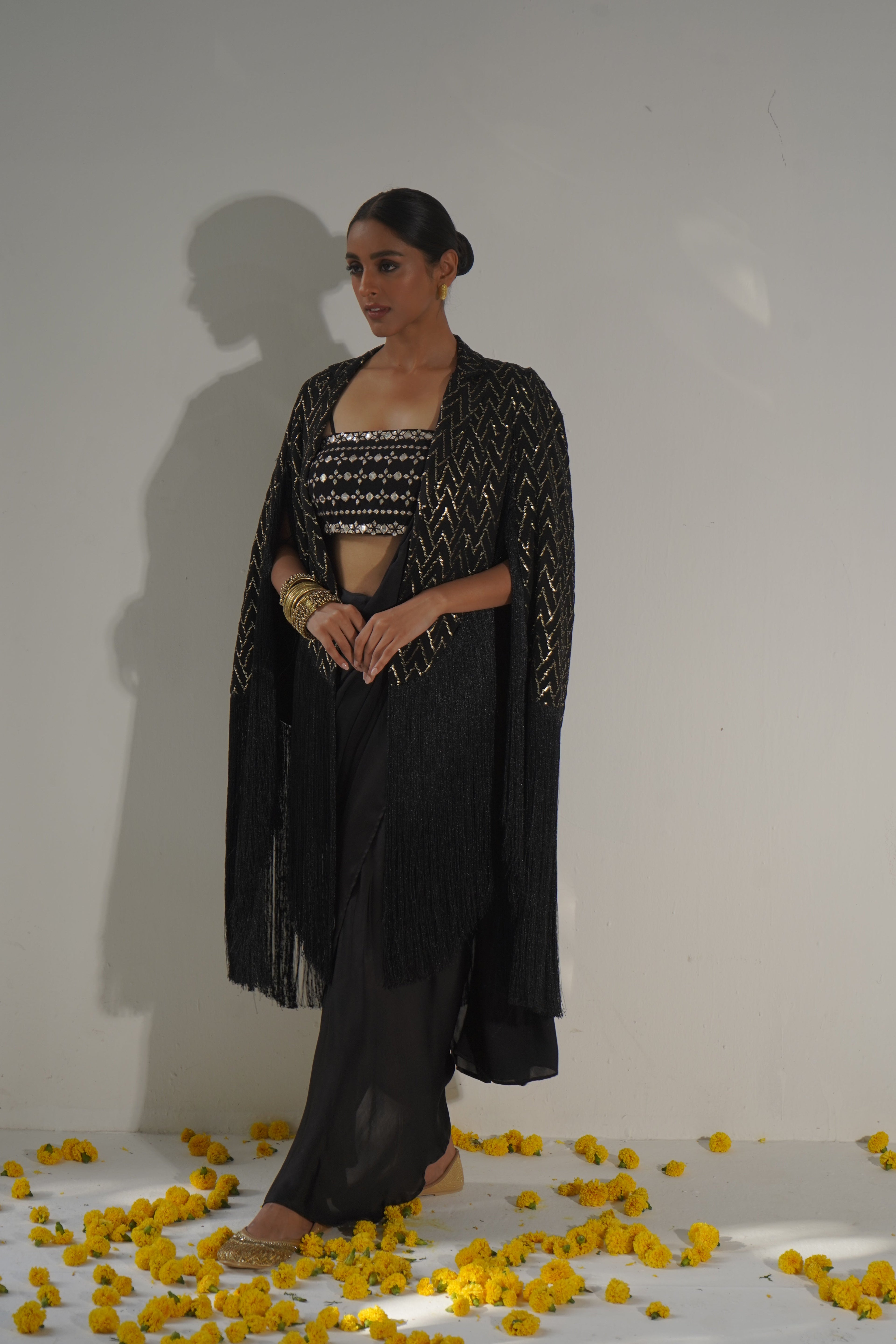 Avani Sequence Tassel Blazer