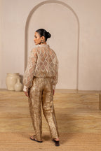 Organza Bomber Jacket
