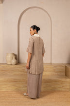 Chandi Crush Tissue Kurta Set