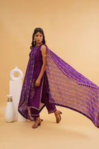 Purple Gulzaar kurta set