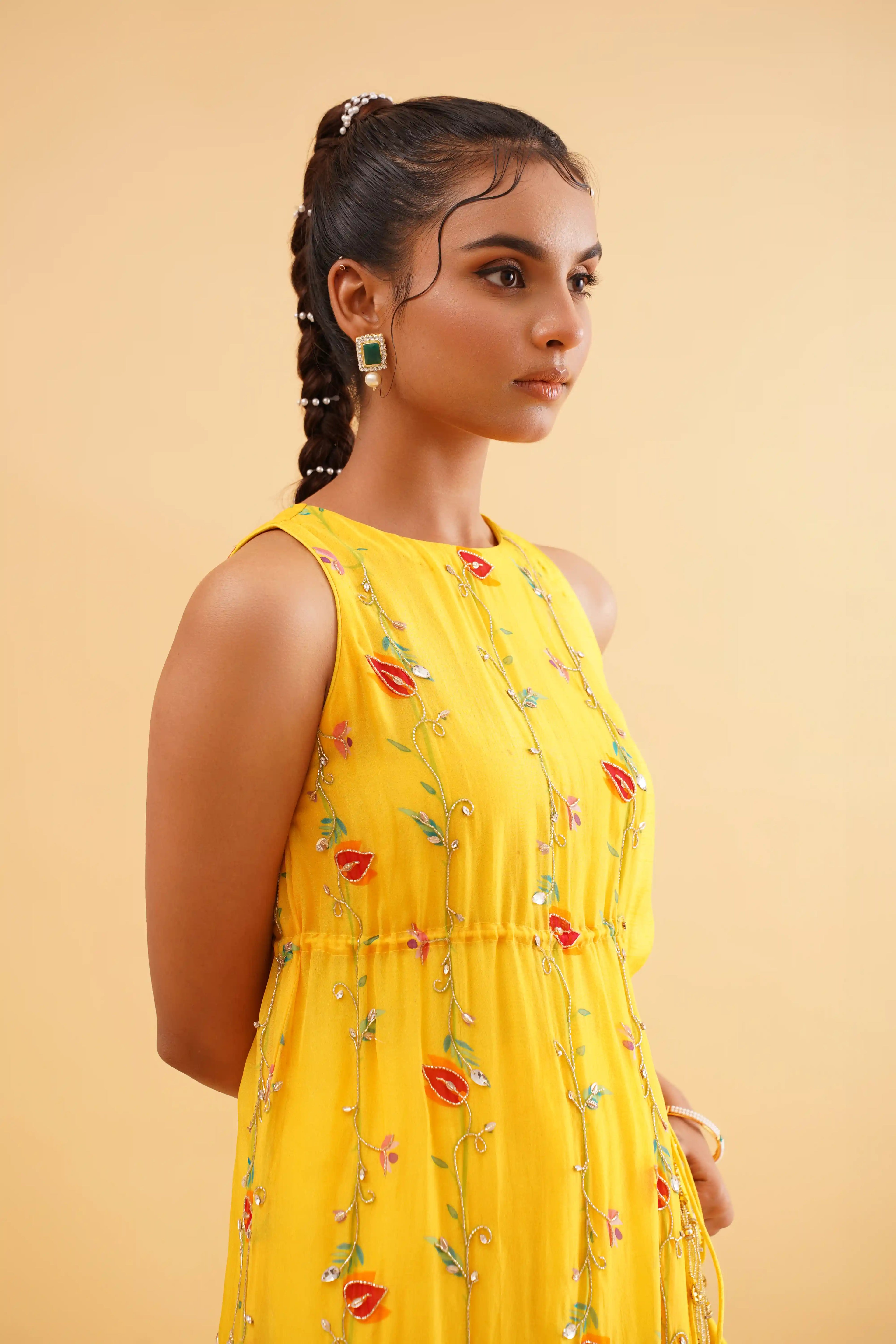 Purple Gulzaar kurta set