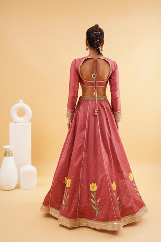 Purple Barkat Lehenga