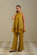Ira Green Lemon Farshi Co-ord Set