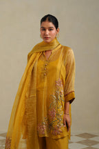Aaradhya Sunflower Yellow Kurta Co-ord Set