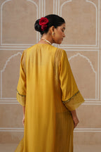 Zareen Sunflower Yellow Kurta Co-ord Set