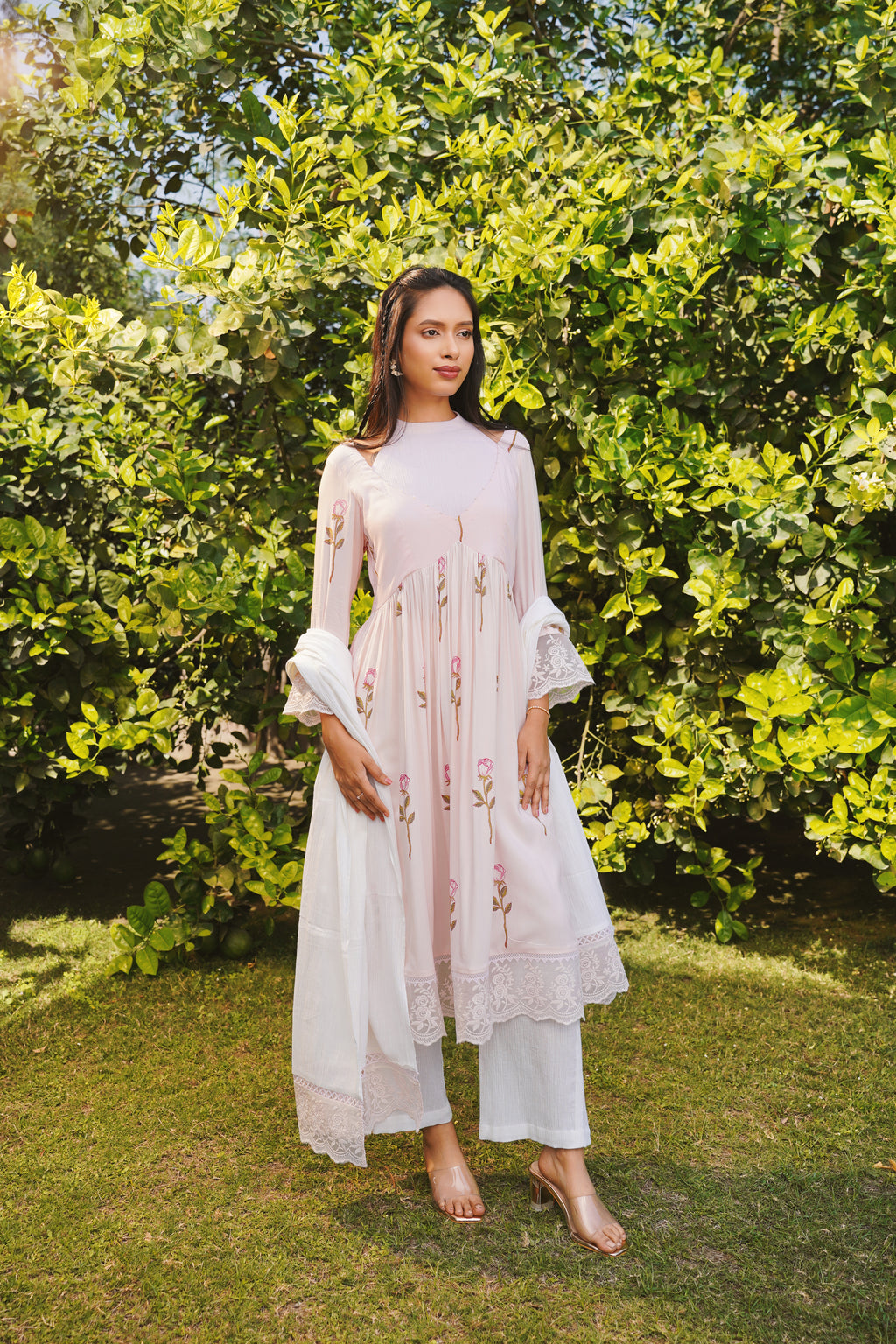 Cherry Blush Kurta Set