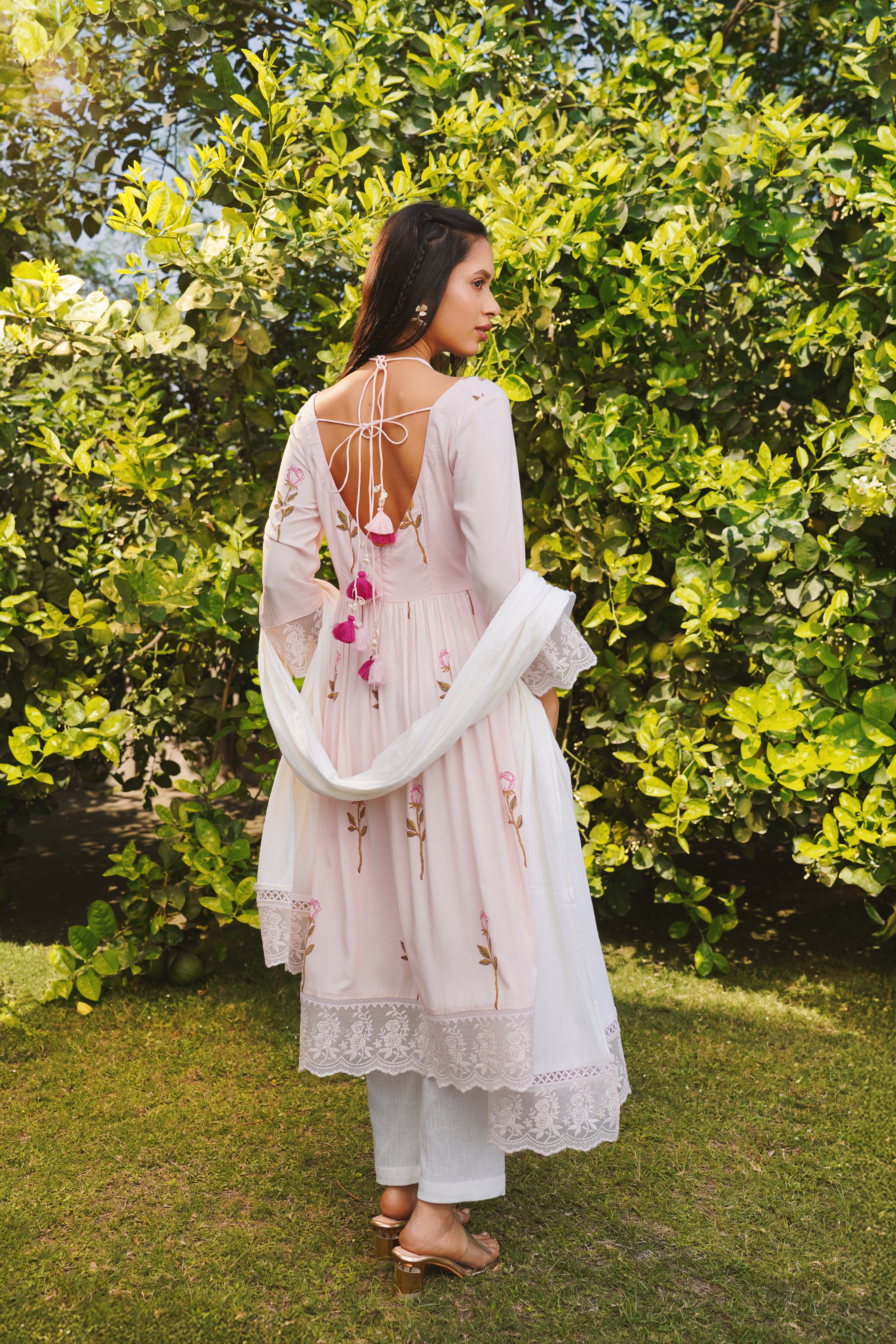 Cherry Blush Kurta Set