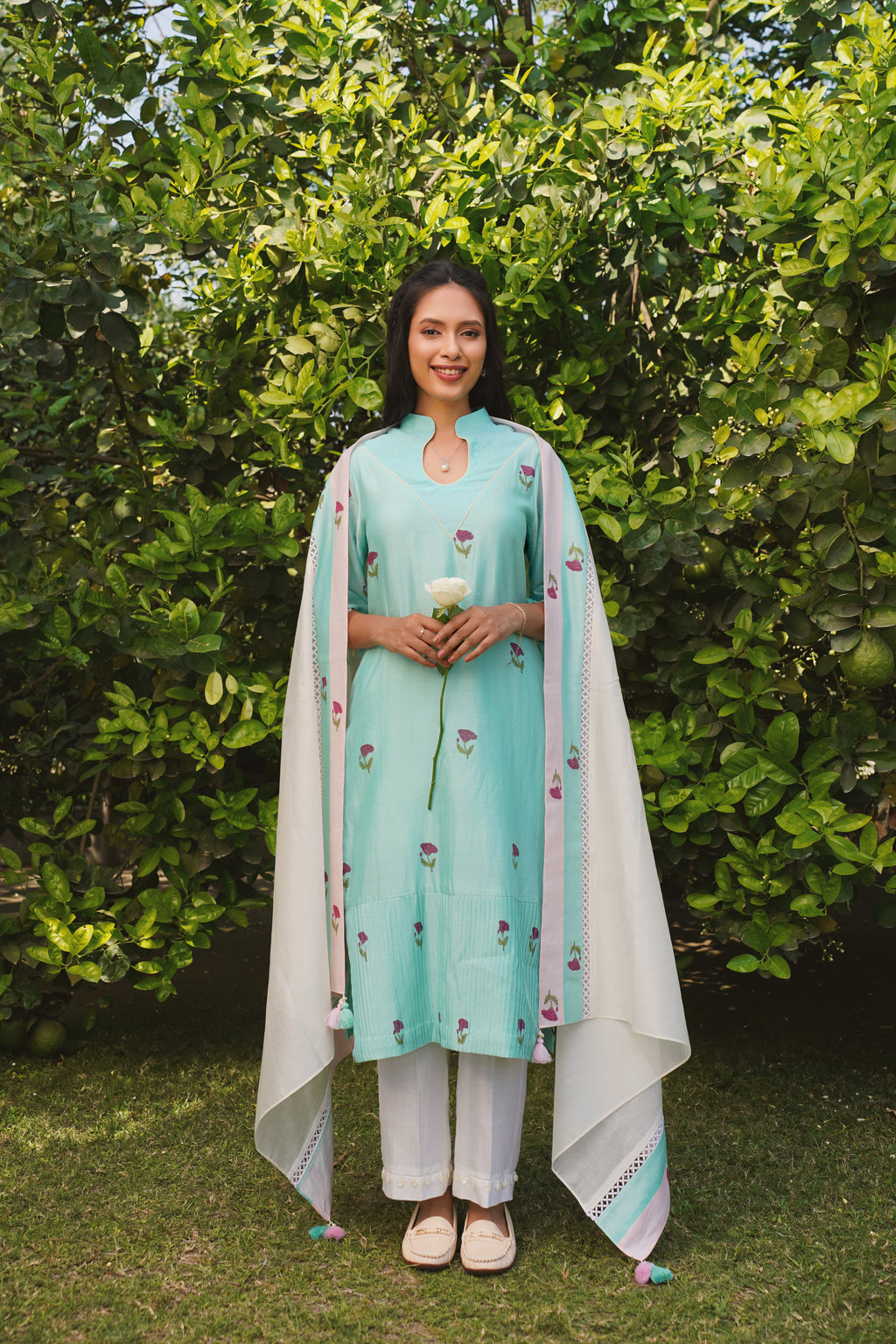 Floral Hush Kurta Set