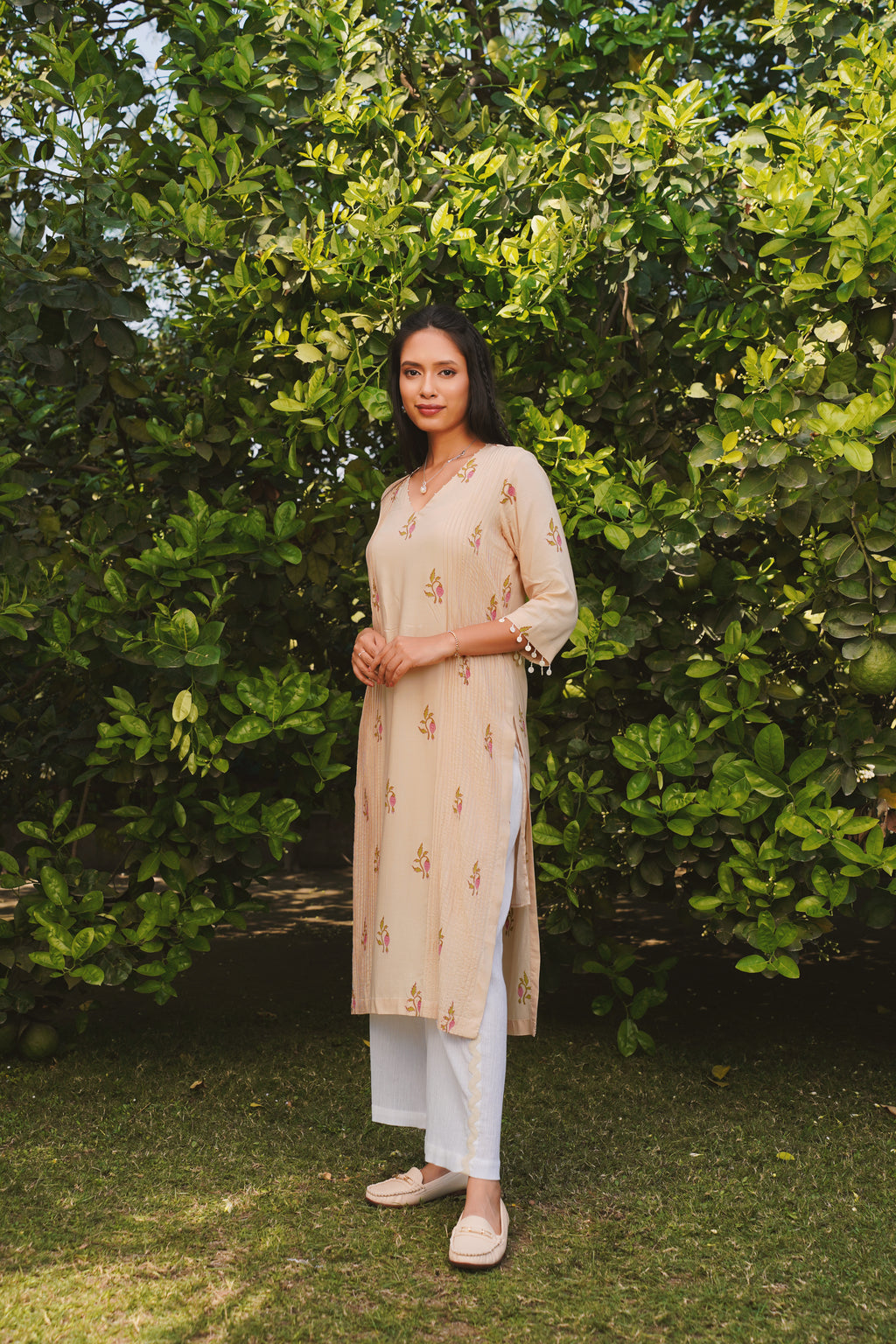 Budding Love Kurta Set