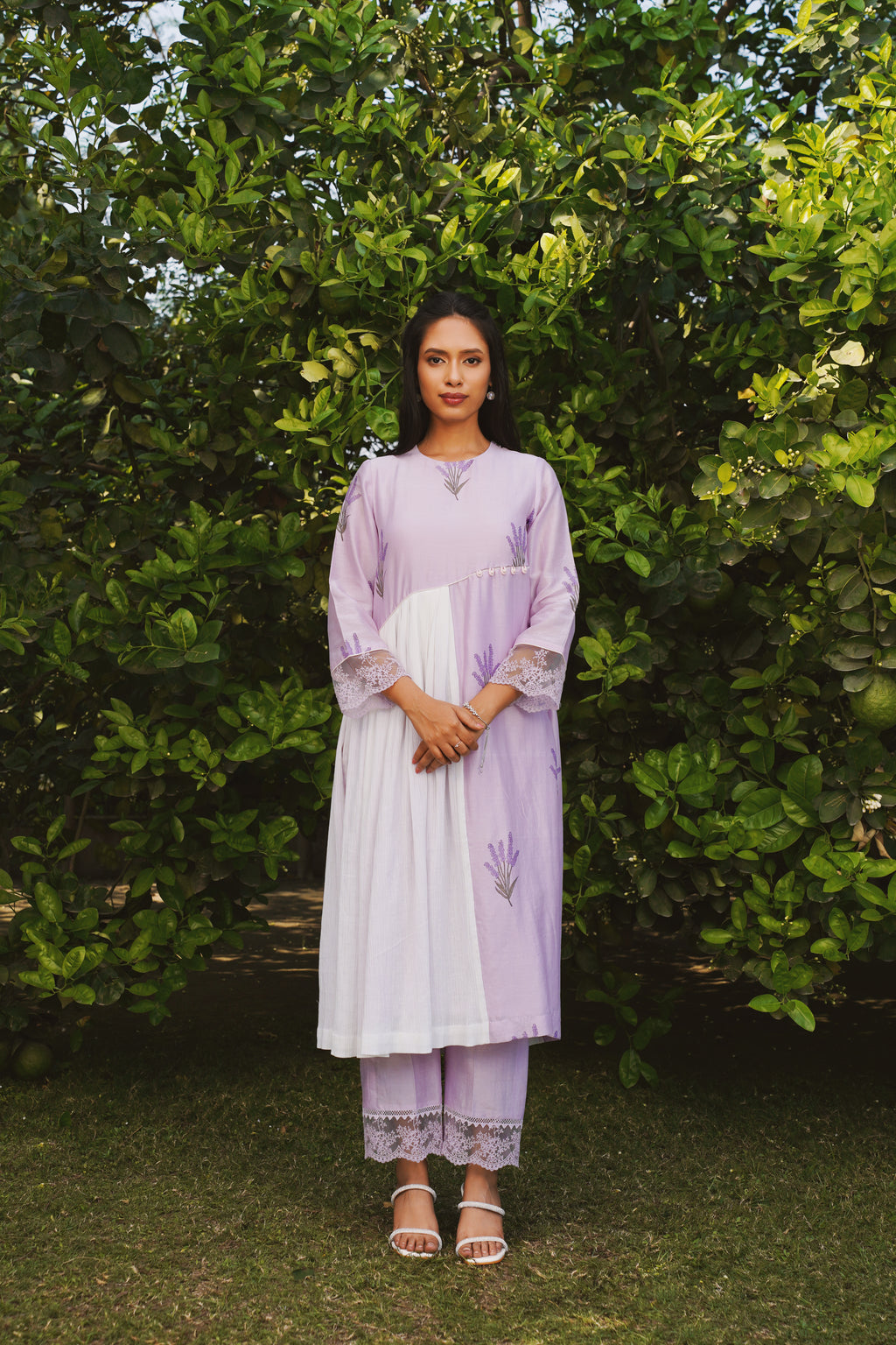 Lavender Dream Kurta Set