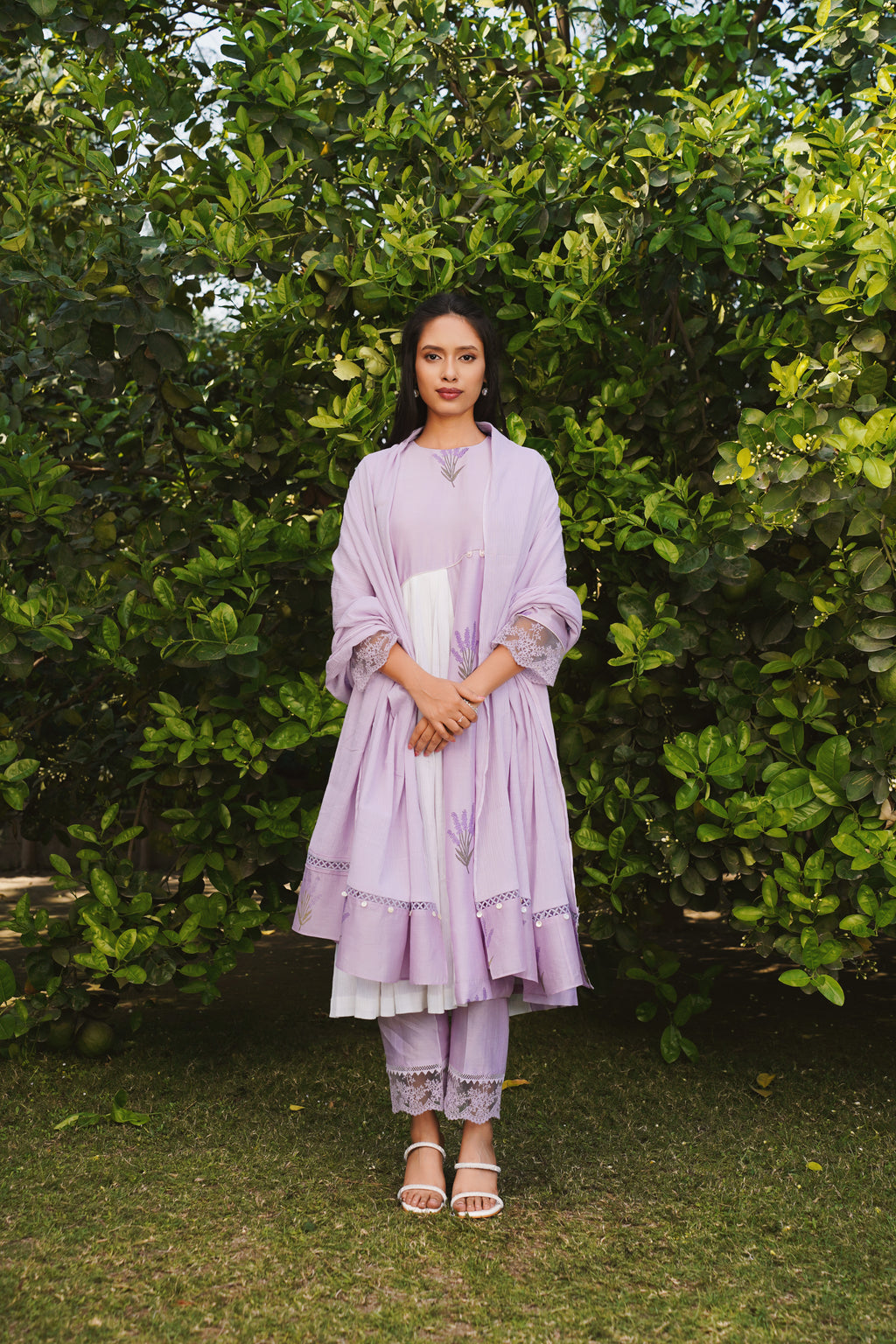 Lavender Dream Kurta Set