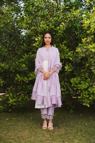 Lavender Dream Kurta Set