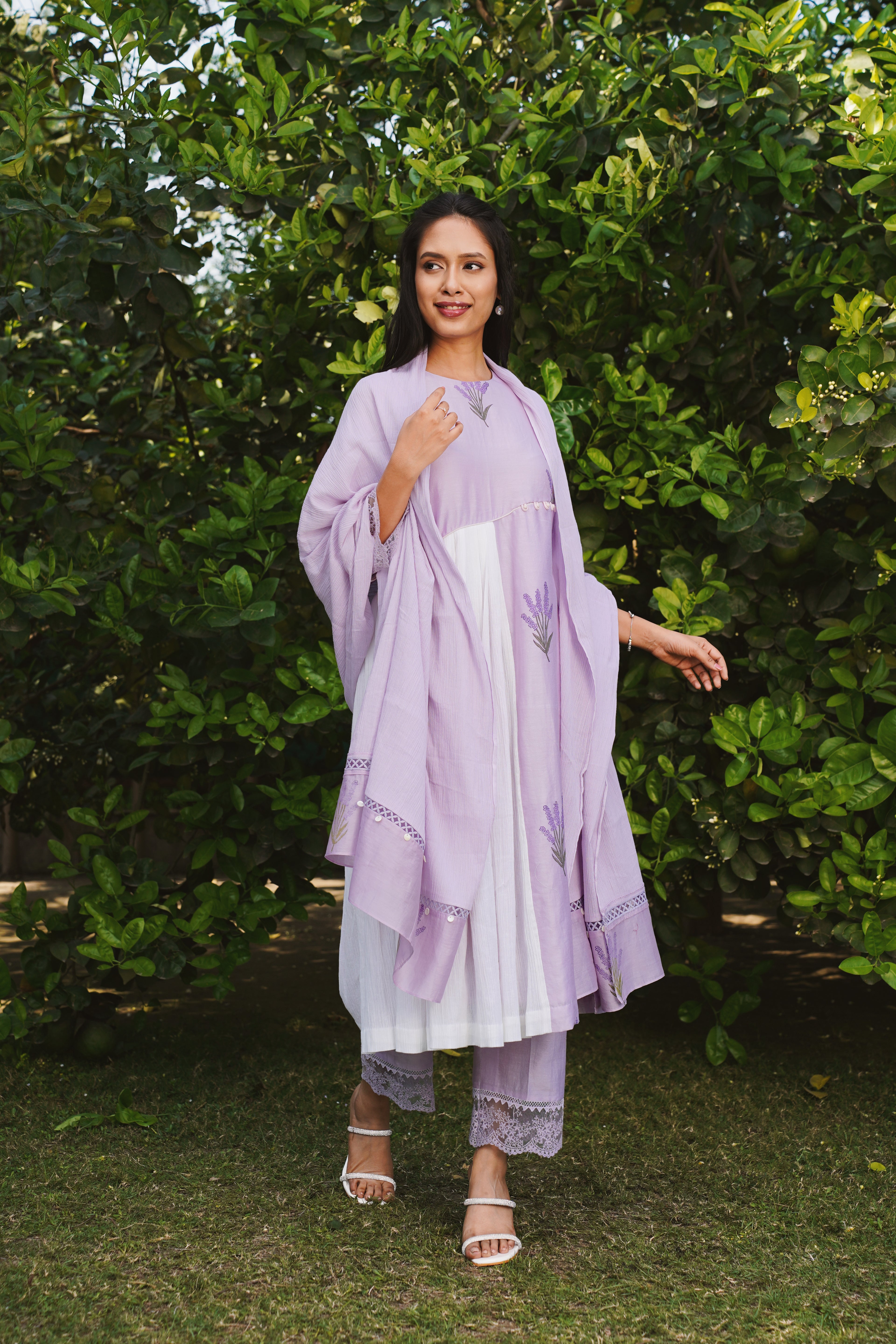 Lavender Dream Kurta Set