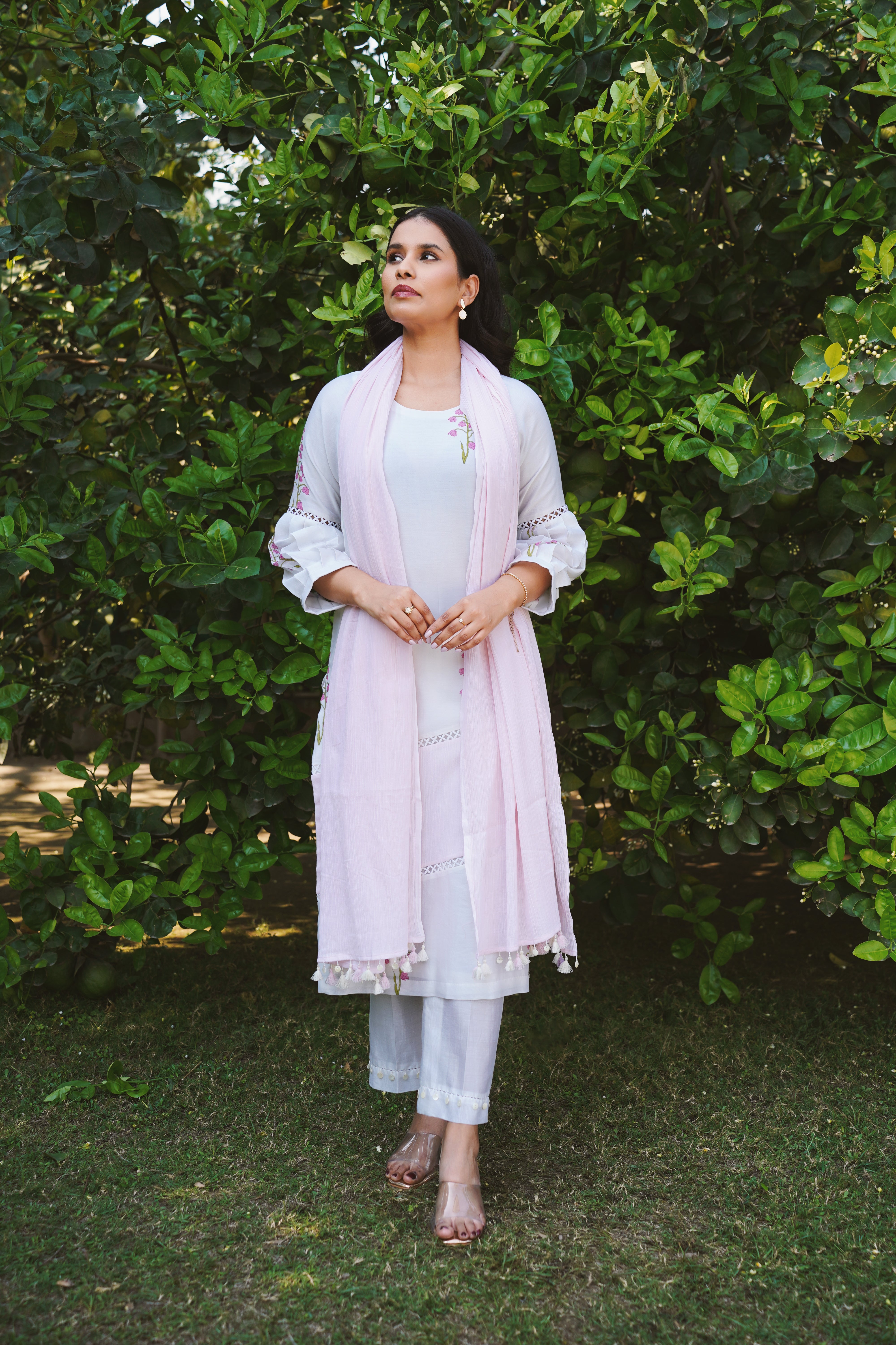 Cherry Blush Kurta Set Main image