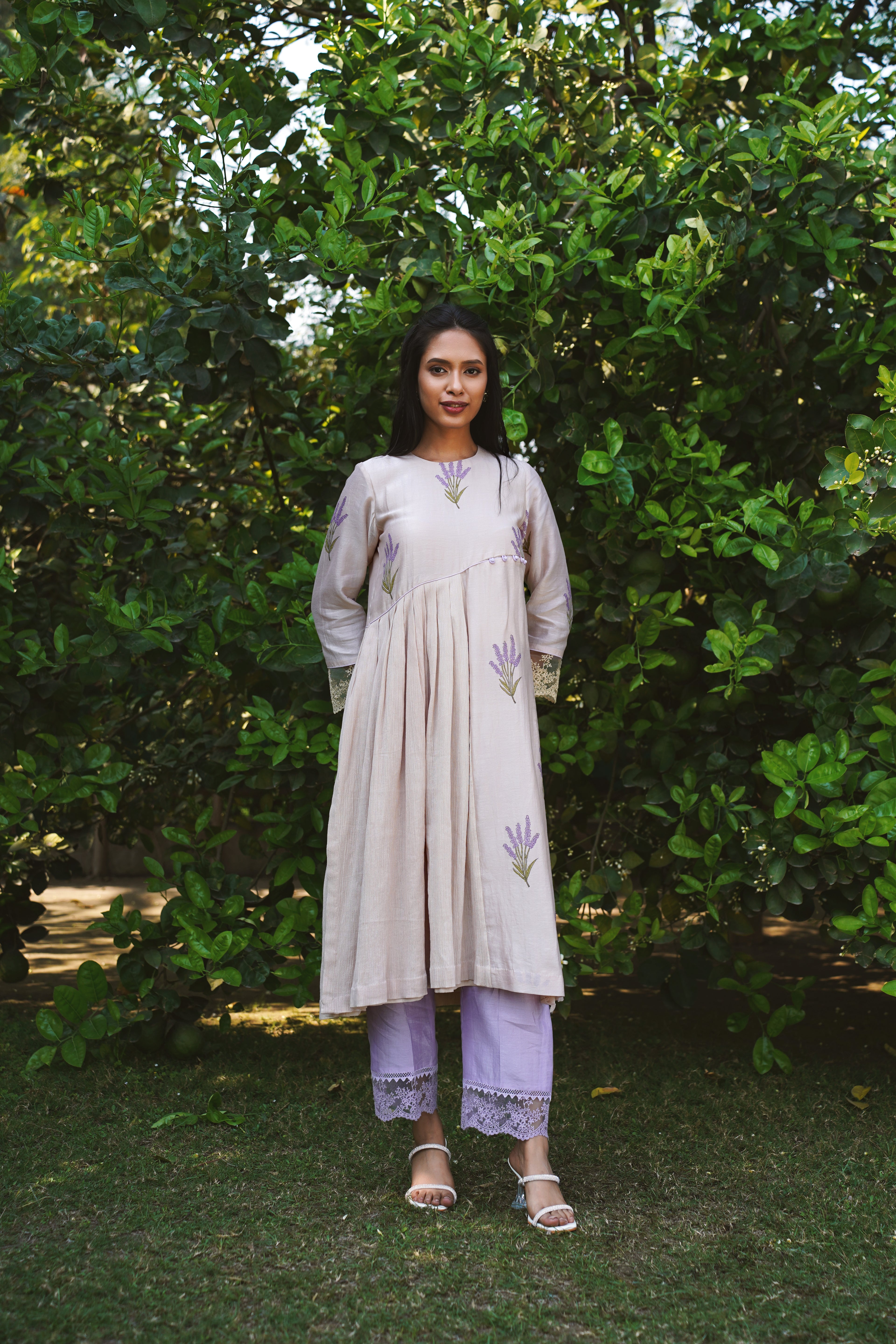 Lavender Dream Kurta Set