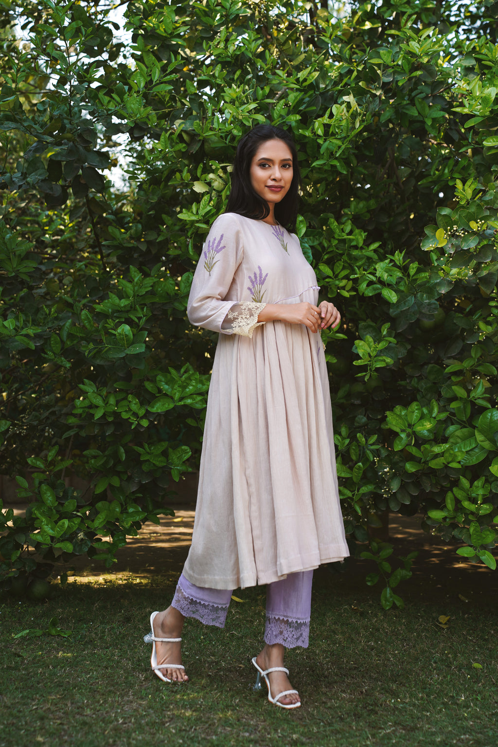 Lavender Dream Kurta Set