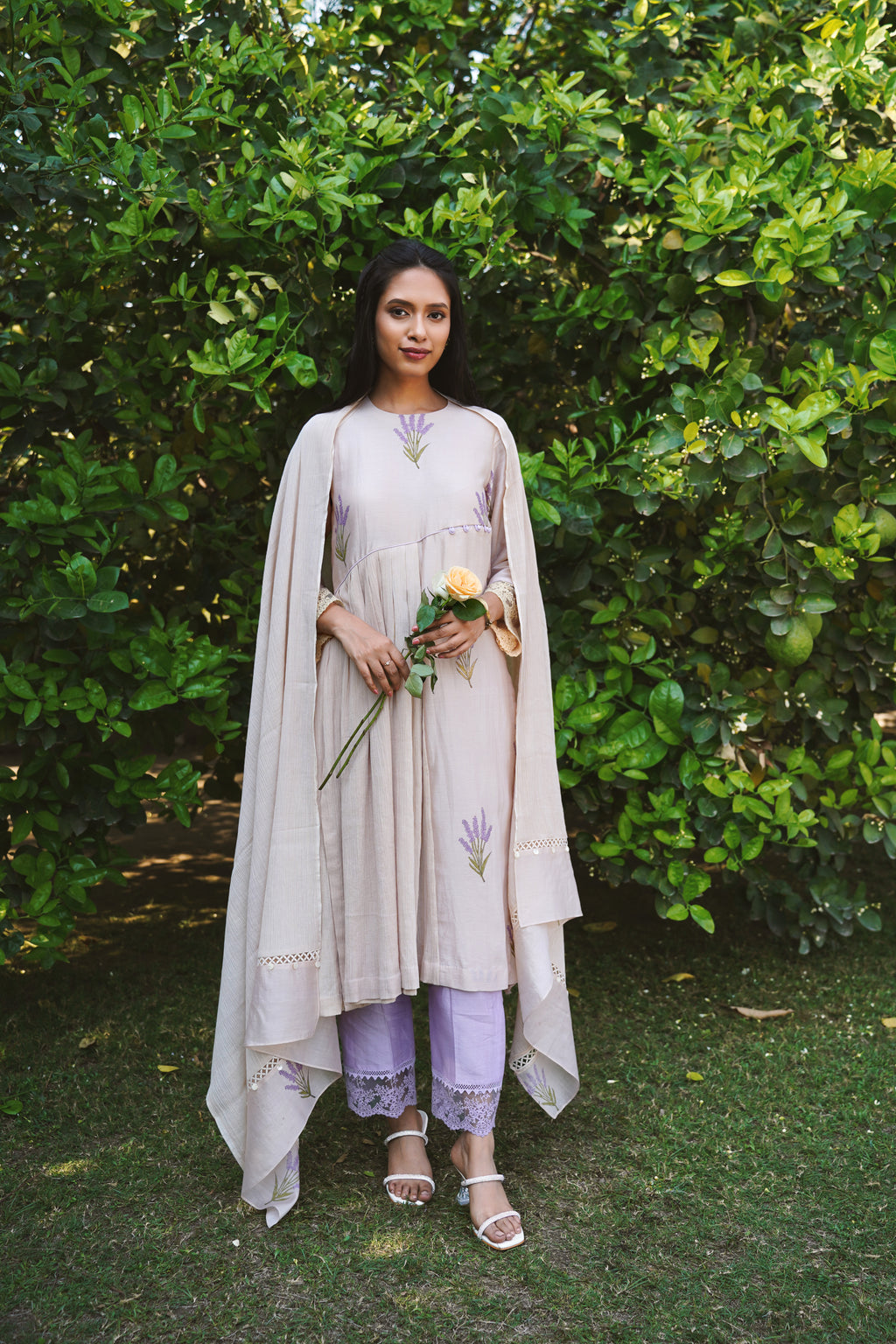 Lavender Dream Kurta Set