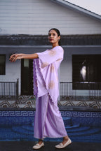 Golden Petals Kaftan Co-ord