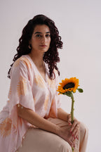 Golden Petals Kaftan Co-ord