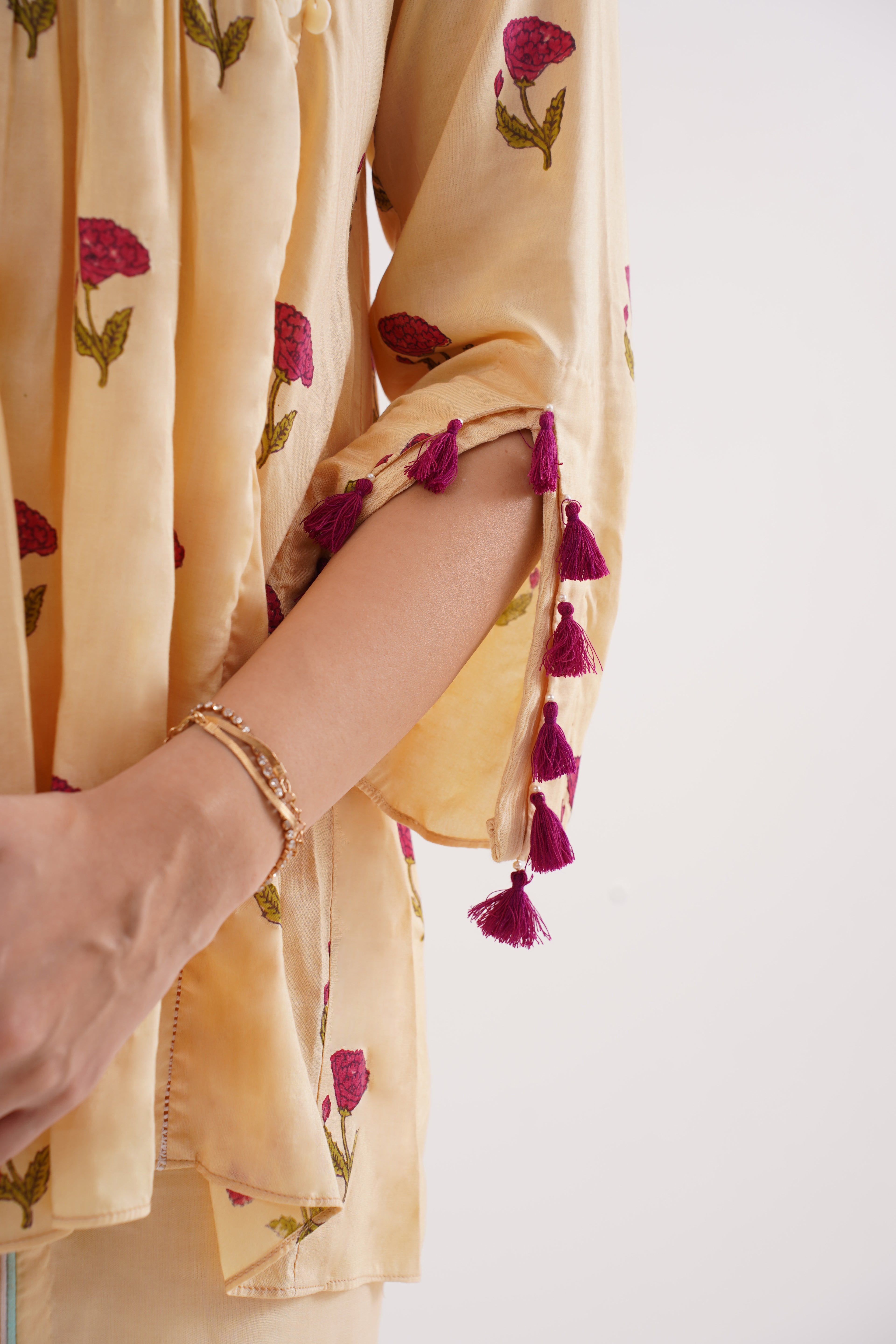 Floral Hush Wrap Pants Co-ord