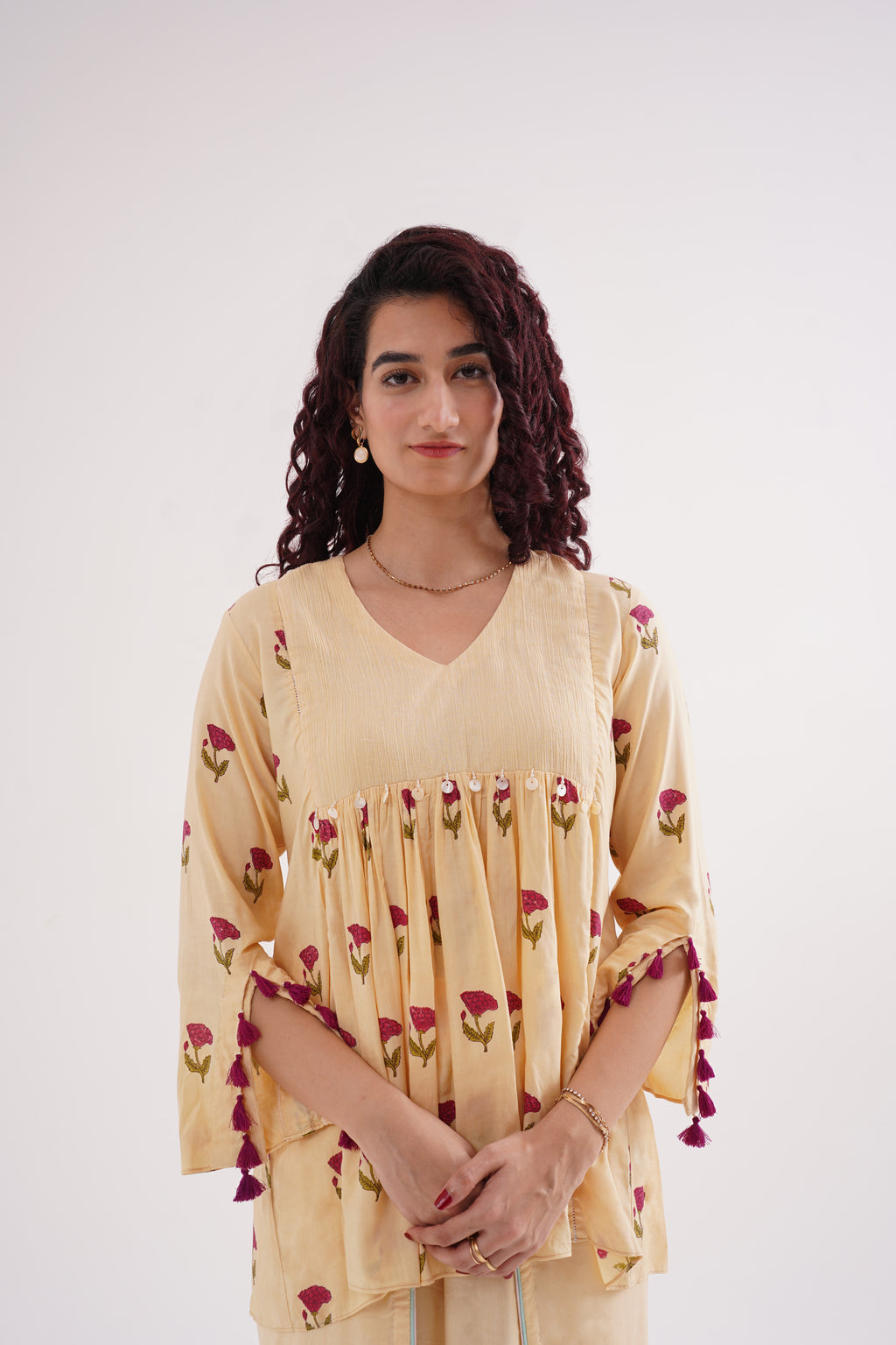 Floral Hush Wrap Pants Co-ord