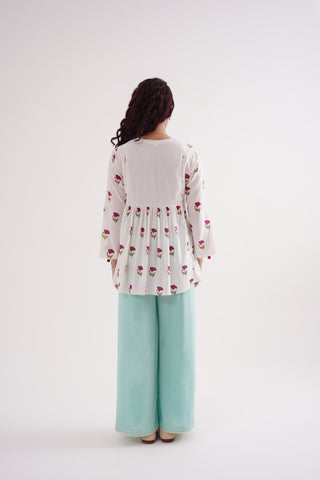 Floral Hush Wrap Pants Co-ord
