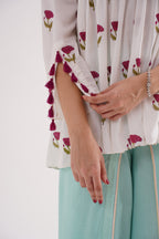 Floral Hush Wrap Pants Co-ord