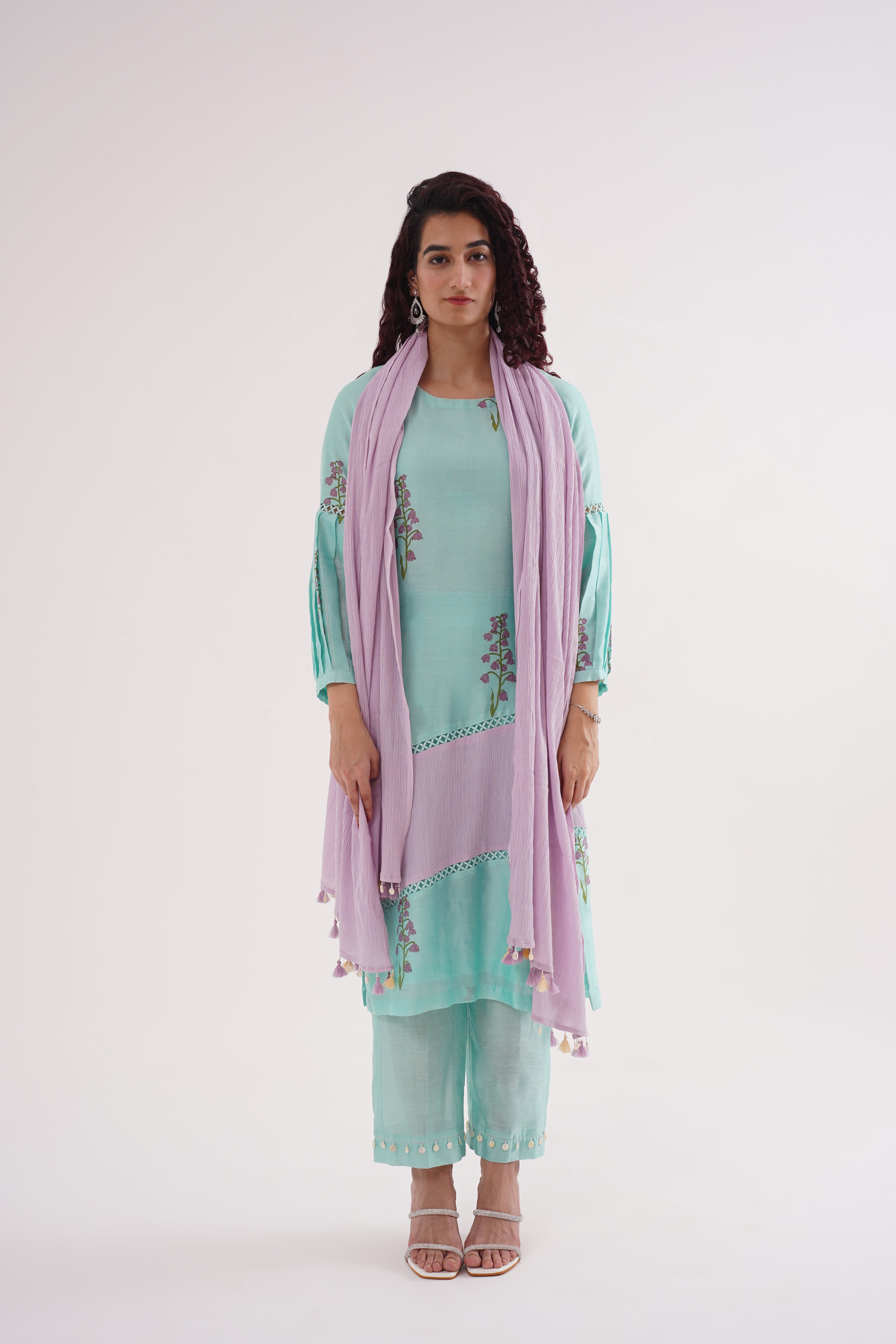 Cherry Blush Kurta Set Main image
